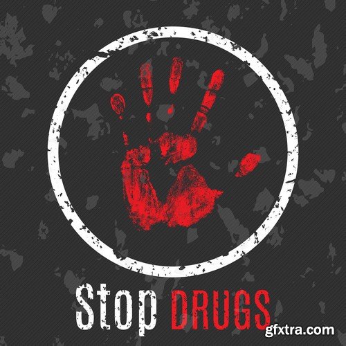 Stop drugs - 8 UHQ JPEG