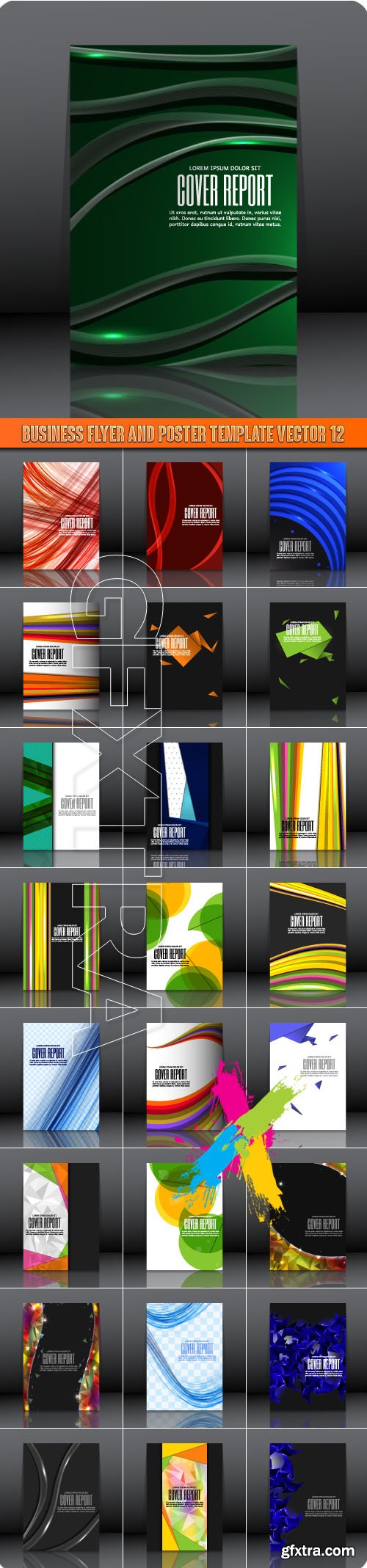 Business Flyer and Poster Template Vector 12