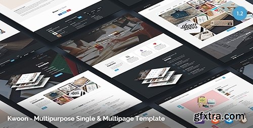 ThemeForest - Kwoon v1.2.3 - Multipurpose Single/Multi-page Template - 11398731