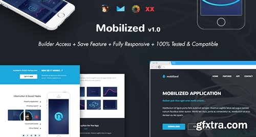 ThemeForest - Mobilized v1.0.1 - Responsive Email + Online Template Builder - 16262125