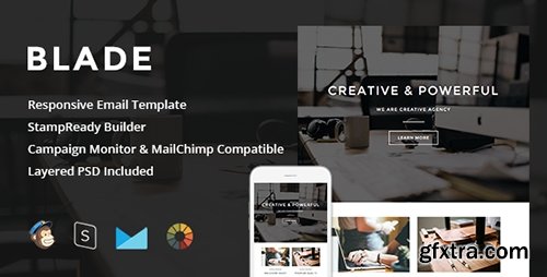 ThemeForest - Blade v1.1 - Responsive Email + StampReady Builder - 13940361