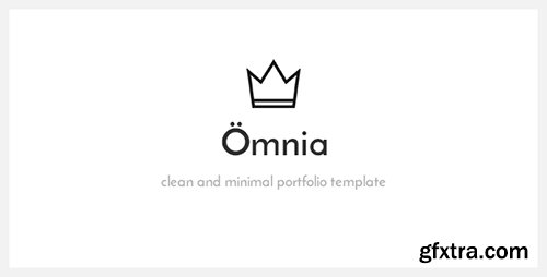 ThemeForest - Omnia v1.0 - Clean and Minimal Portfolio HTML5 Template - 17048847