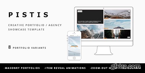 ThemeForest - Pistis v1.0 - Creative Portfolio / Agency Template - 16964208