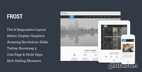 ThemeForest - Frost v1.0.1 - Multipurpose Responsive One Page HTML5 - 7999225