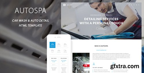 ThemeForest - Auto Spa v1.2 - Car Wash Auto Detail Template - 14482634