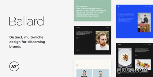 ThemeForest - Ballard v1.0.0 - Personal CV, Agency, Law & Restaurant HTML template - 17042388