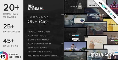 ThemeForest - BigStream v1.5.7 - One Page Multi-Purpose Template - 8732098