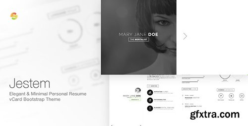 ThemeForest - Jestem v1.02 - Elegant & Minimal Resume vCard Theme - 10846042