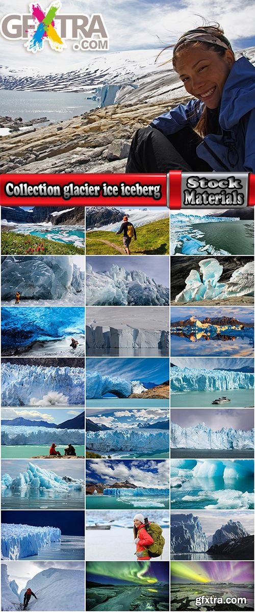 Collection glacier ice iceberg landscape mountain cold 25 HQ Jpeg