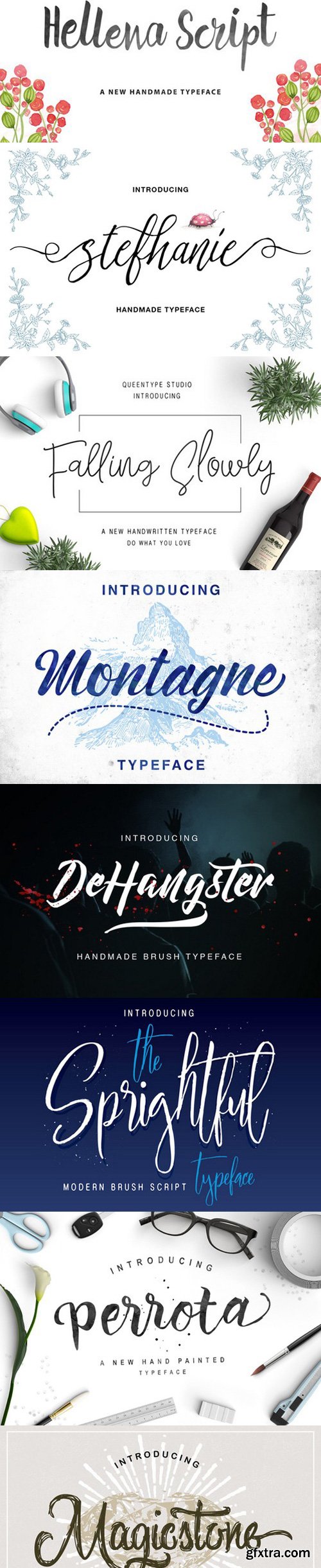 CM - Font Bundle 26 Fonts by QueenType 895575