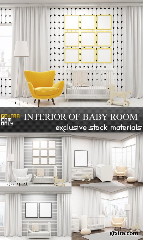 Interior of Baby Room - 5 UHQ JPEG