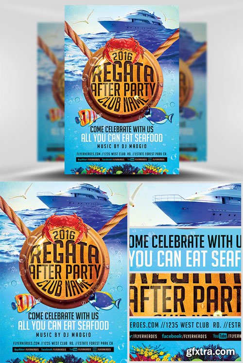 Regata 2016 Flyer Template