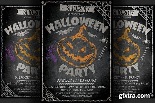 CM - Halloween Flyer Template 395173