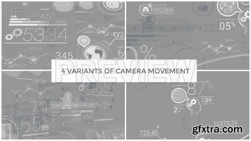 Overlays Abstract Elements Infographic - Stock Motion Graphics