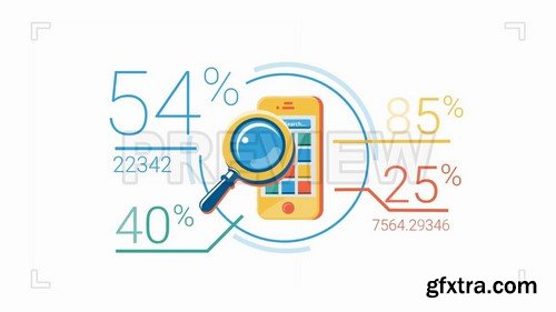 30 Abstract Infographic Elements - Stock Motion Graphics