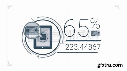 30 Abstract Infographic Elements - Stock Motion Graphics