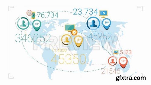 30 Abstract Infographic Elements - Stock Motion Graphics