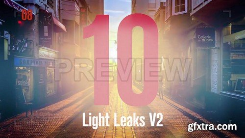 10 Light Leaks V2 - Stock Motion Graphics