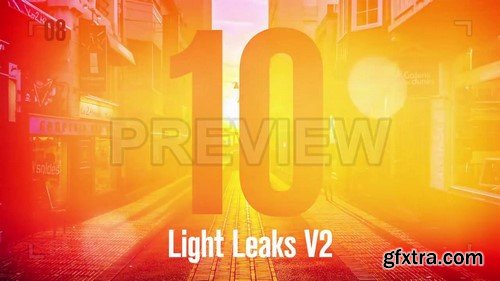 10 Light Leaks V2 - Stock Motion Graphics