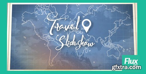 Videohive Map Travel Slideshow 17424949