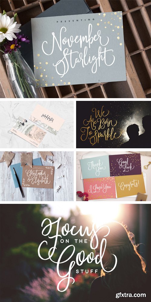 CM 838369 - November Starlight Font