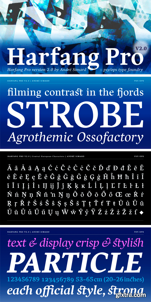 Harfang Pro Font Family