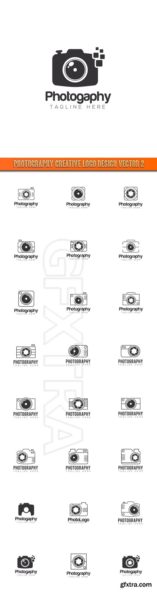 Photography Creative Logo Design vector 2