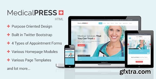 ThemeForest - MedicalPress v1.1 - Health and Medical HTML Template - 10488228