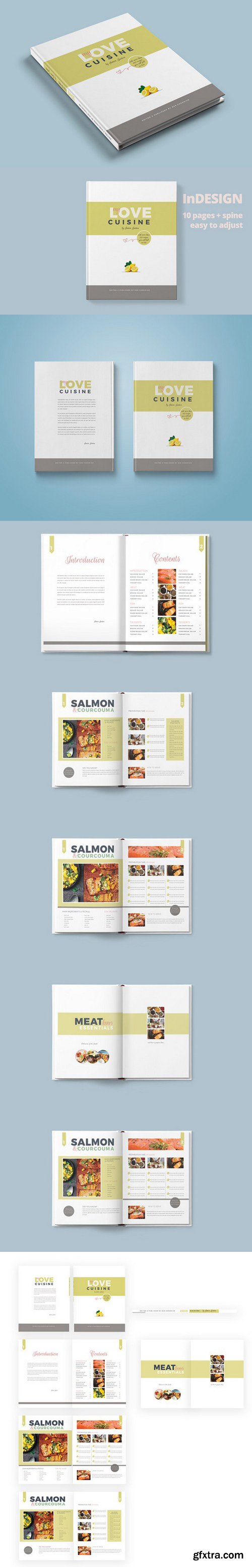 CM - Recipe Book-Magazine Template 898215