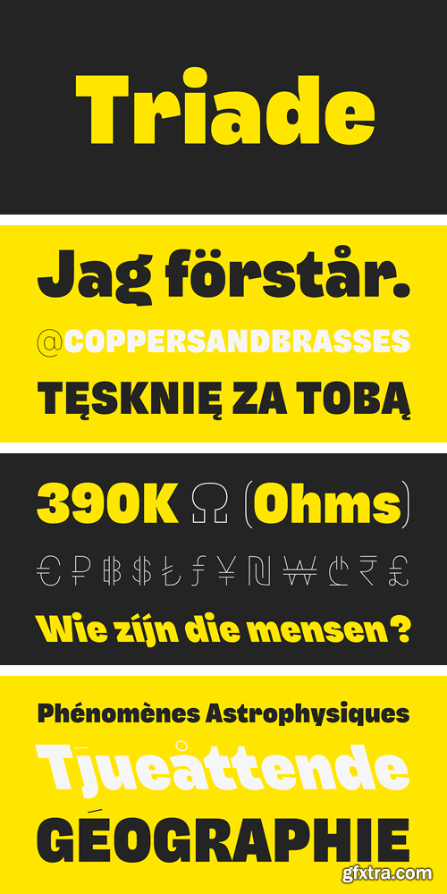 Triade Font Family