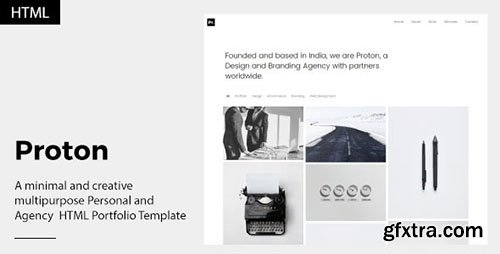 ThemeForest - Proton v1.0 - Personal and Agency Portfolio Template - 16418122