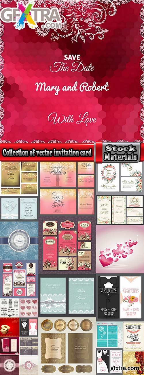 Collection of vector banner picture card flyer poster invitation card #3-25 EPS