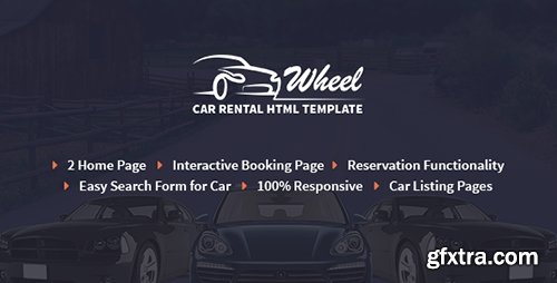 ThemeForest - Wheel v1.0.0 - Car Rental & Booking Responsive and Modern HTML5 Website Template - 17371206