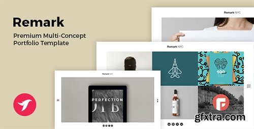 ThemeForest - REMARK - Multi Concept Portfolio & Agency Template (Update: 2 December 15) - 13789381