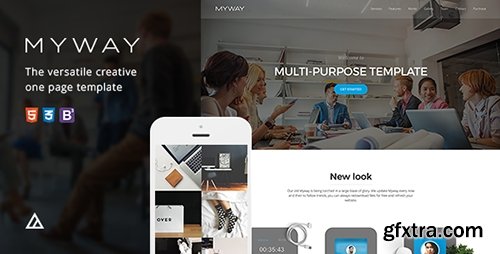 ThemeForest - Myway v2.5 - Onepage Bootstrap Parallax Retina Template - 4058880