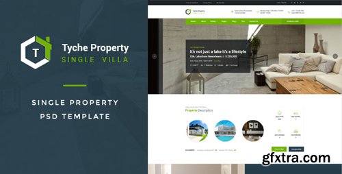 ThemeForest - Tyche Properties : Single Property PSD Template 16382389