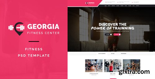 ThemeForest - Georgio : Fitness PSD Template 17124557