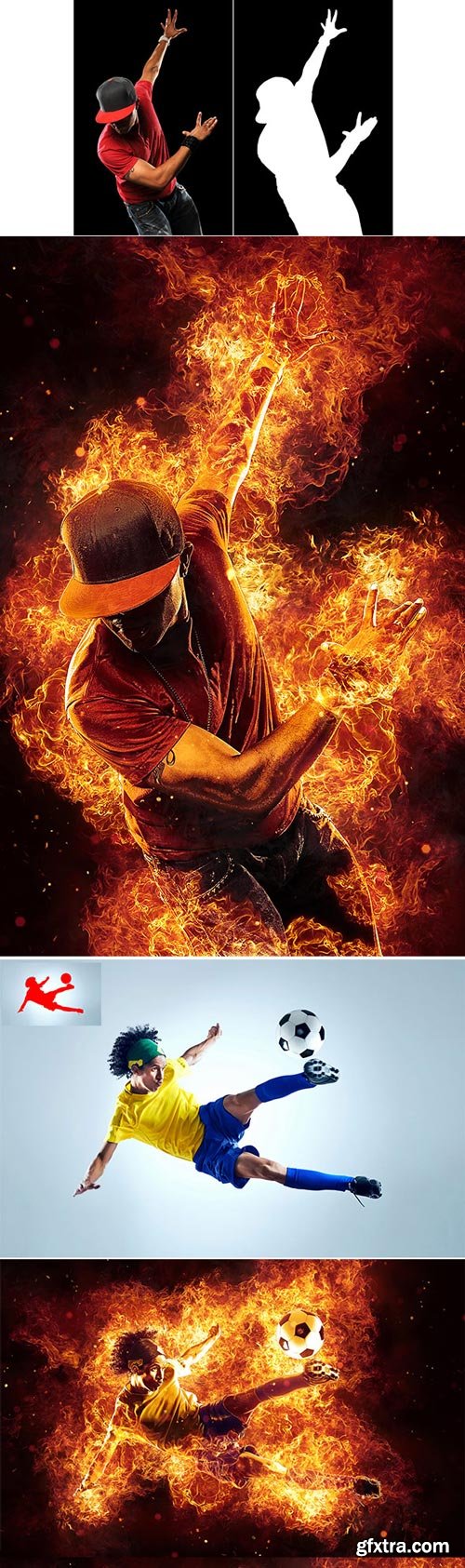 GraphicRiver - Flames Photoshop Action - 17727952