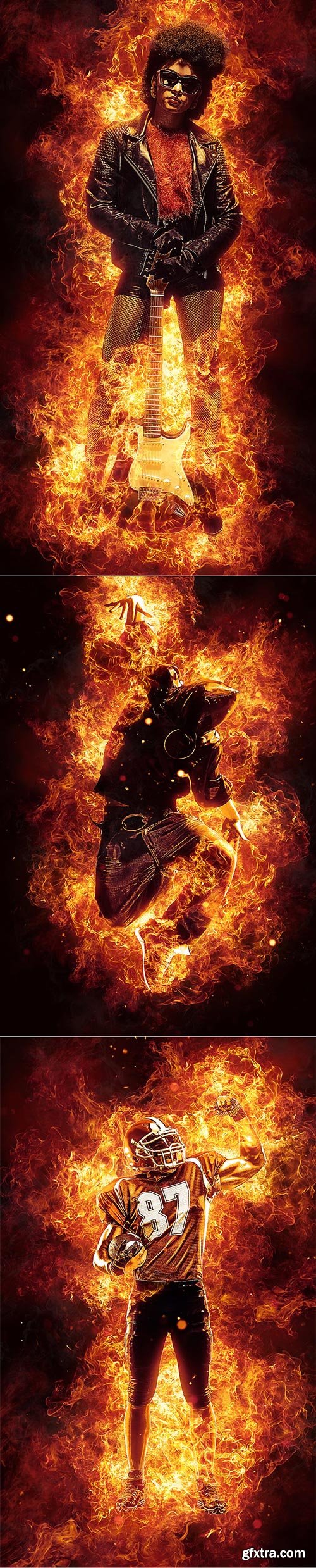 GraphicRiver - Flames Photoshop Action - 17727952