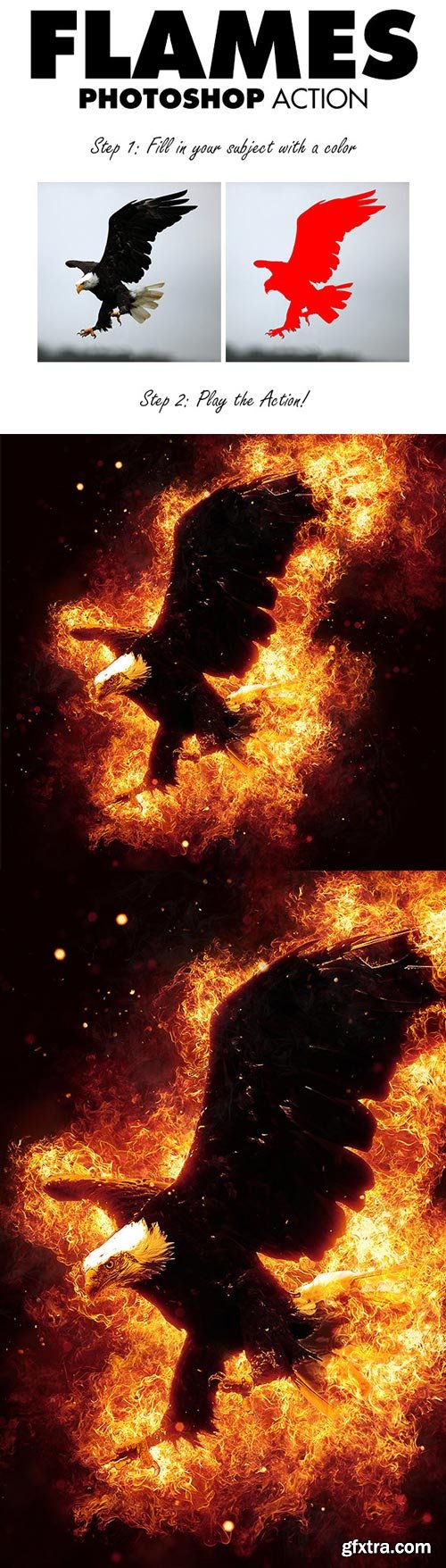 GraphicRiver - Flames Photoshop Action - 17727952