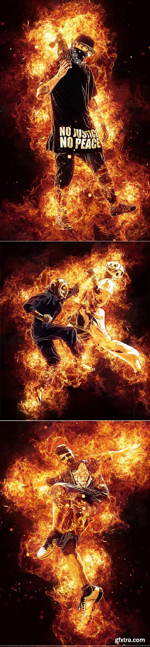 GraphicRiver - Flames Photoshop Action - 17727952