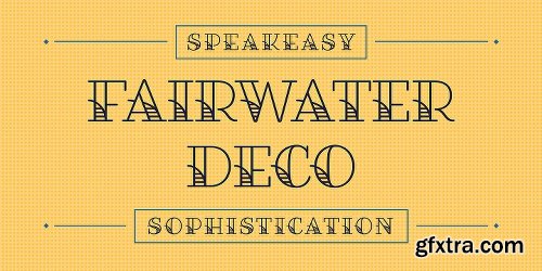 Fairwater Font Family - 18 Fonts