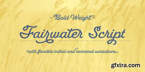 Fairwater Font Family - 18 Fonts