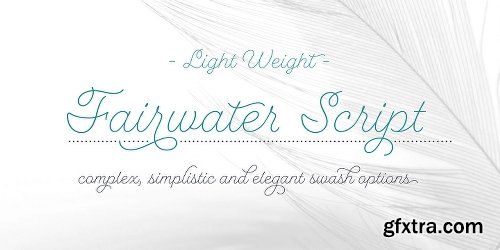 Fairwater Font Family - 18 Fonts