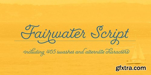 Fairwater Font Family - 18 Fonts