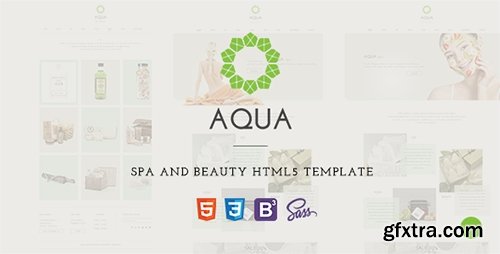 ThemeForest - Aqua v1.2.1 - Spa and Beauty HTML5 Template - 11086808