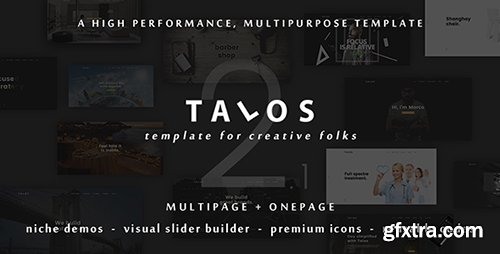 ThemeForest - Talos v2.0 - Creative Multipurpose HTML Template - 17801958