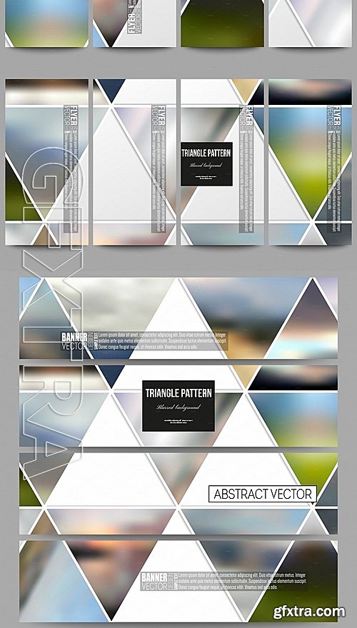 CM - Bundle of 42 blurred templates 693071