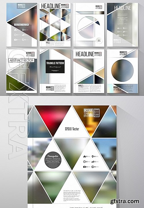 CM - Bundle of 42 blurred templates 693071