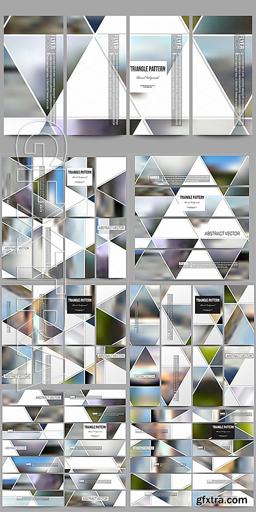 CM - Bundle of 42 blurred templates 693071